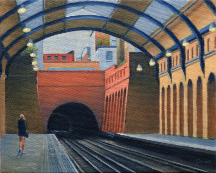 Notting Hill Gate Station - by Nick Savides